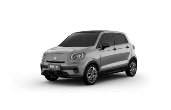 Leapmotor T03 Carro elétrico 310km/403km Faixa de 5 portas 5 lugares Sedan 170km/h Velocidade máxima