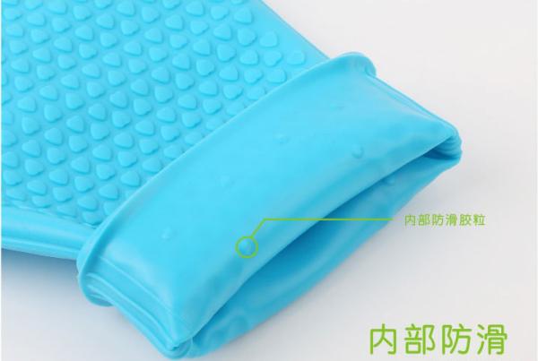 Food Grade Silicone Kitchen Glove Heat Resistant  BBQ Oven Mitts For Outdoor
