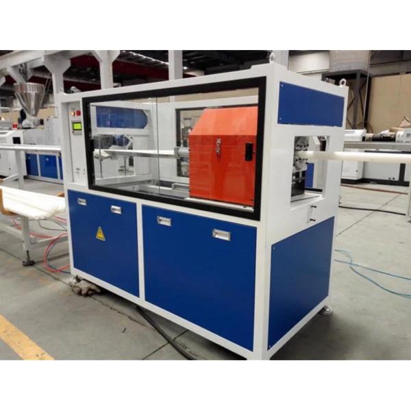 Twin Screw Extruder PVC Pipe Production Machine With 120mm Screw Diameter
