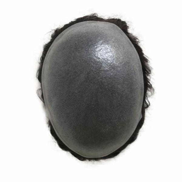 Men Hair Pieces Indian Remy Human Hair Toupee with 100% Virgin Cuticle Aligned Hair