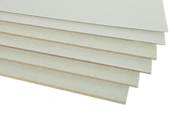 Anti-Curl Double Side Grey Hard Board Paper for furniture / book cover