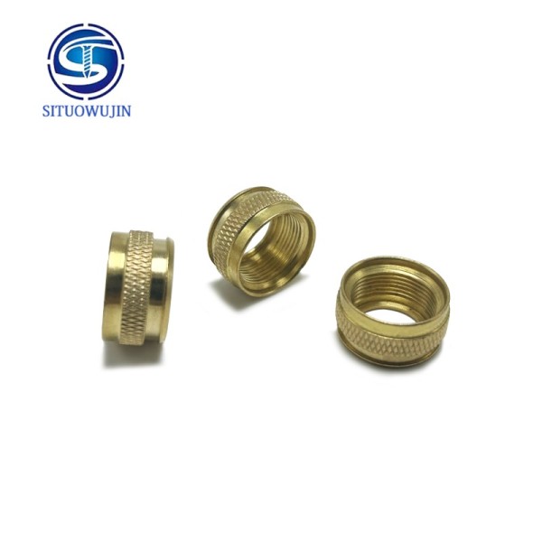 Textured Knurl Pineapple Embedded Nut, Plastic Molding Anti-Slip Insert Fastener