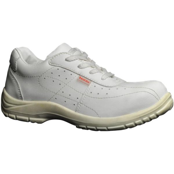 White Color Safety Dust Free Shoes High Performance OEM / ODM Accept