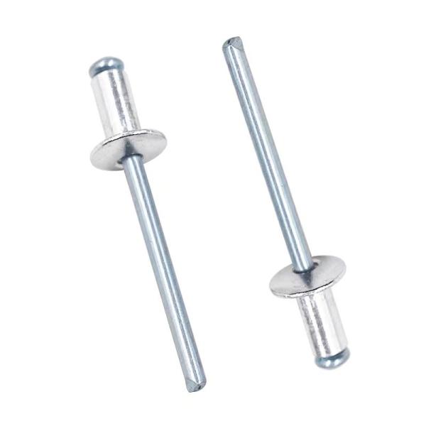 ISO15977 Rivets And Pins RVT AL ST Zinc Plating Open End Blind Rivet