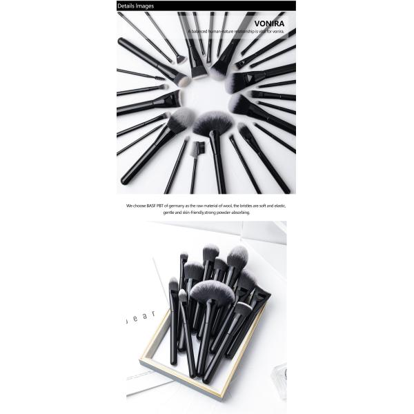 OBM Luxury 28PCS Professional Synthetic Makeup Brushes