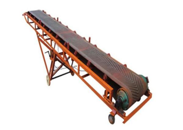 Mobile Belt Conveyor Industrial Conveyor Belts For Short Distance Transportation