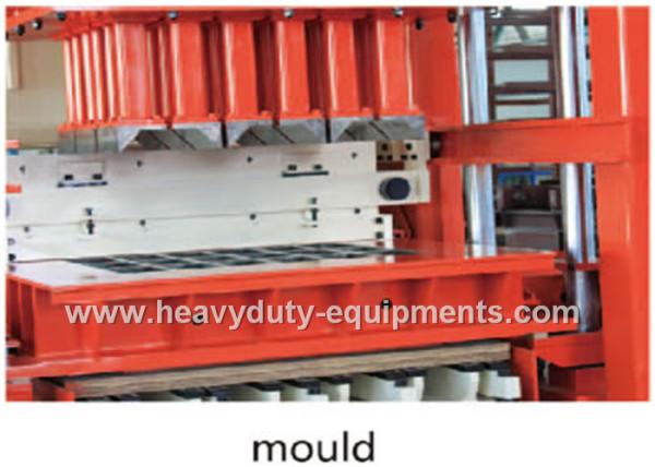 Industrial Automated Concrete Brick Making Machine 12-20 S Per Mould 1300×1050 mm Forming Area