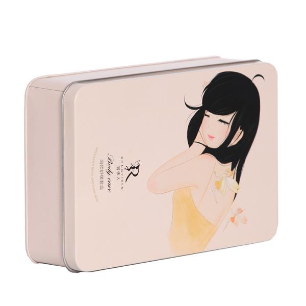 Tin box for facial mask,food grade tin, customized tin, decorative tin, metal packaging, tailor-made tin,food grade tin