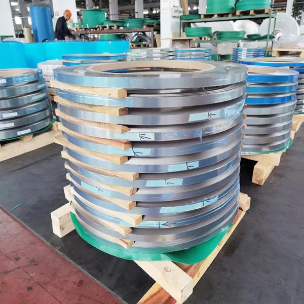 Tira de aço inoxidável EN 10088-2 ASTM S30400 S30403 S30908 S31008 S42000 10 - 820 mm