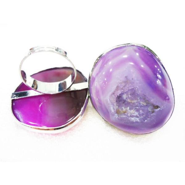 Mix Color Style Design Fashion Druzy Agate Jewelry, Agate Stone Ring