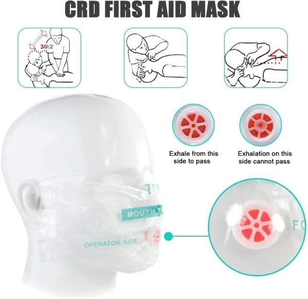 Portable EVA First Aid Kit with Zipper Closure and Four Extraction Cup Sizes for Snake Bites and Bee Stings