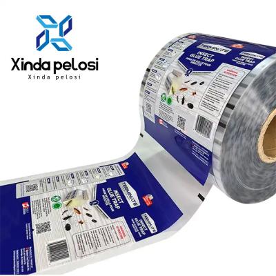 Durable Plastic Bag Materials Printed Packaging Film Roll 100 Microns For Potato Chips