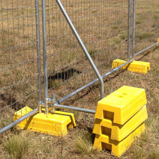 AS 4687 Compliant Wind Rated Australia Temporary Fence Modular Setup