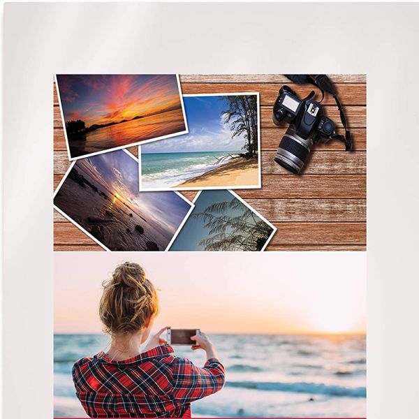Quick Drying Inkjet Printer Glossy Paper Waterproof UV Resistant In A4 Size