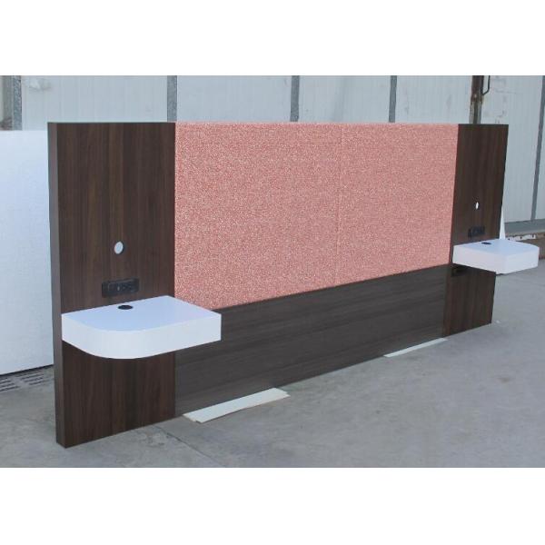 30% Sheen Twin Bed Headboards Queen Size , Dark Queen Wood Headboard