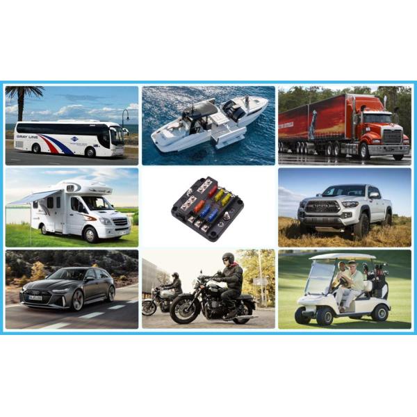 85C Car Refit BX511 PCB Mount Fuse Holder Automotive Fuse Block 10A 30VDC