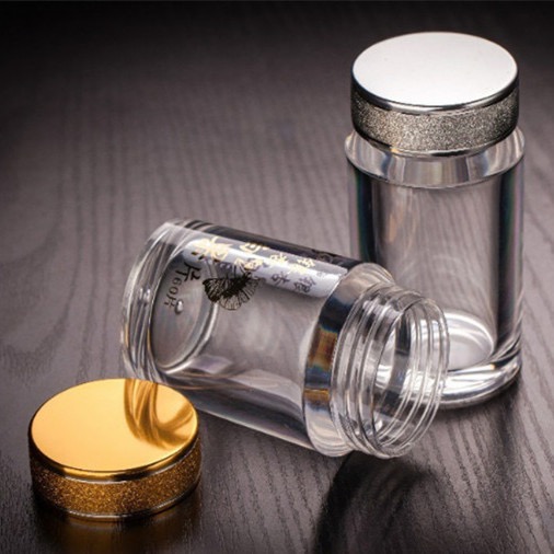 PET Food Grade Plastic Bottle , Clear Plastic Pill Containers 100ml 120ml 150ml