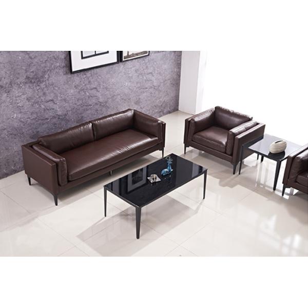 Исполнительный современный черный кожаный стул софы офиса или гостиницы элегантный и Эндурабле