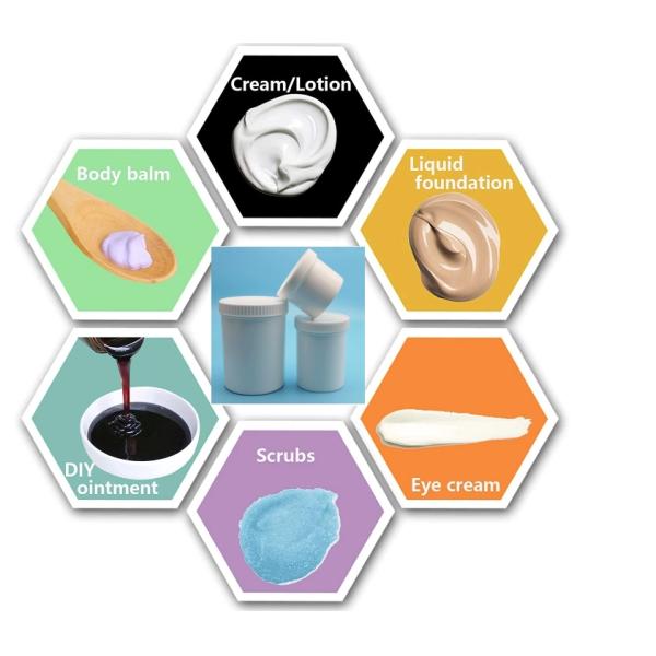 150ml 250ml 500ml 1000ml White Blue Black Translucent Empty Cosmetic Jar Wide Mouth cosmetic facial scrub ointment jar