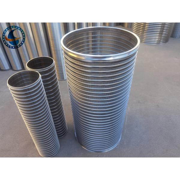 Welded Stainless Steel 304 Self Cleaning Wedge Wire Screen