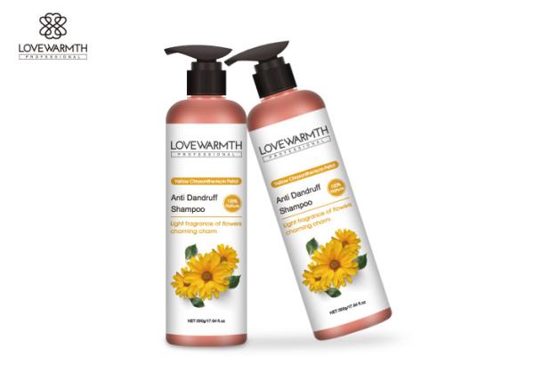 Anti champô da caspa e pétala 100% amarela do crisântemo da natureza do condicionador