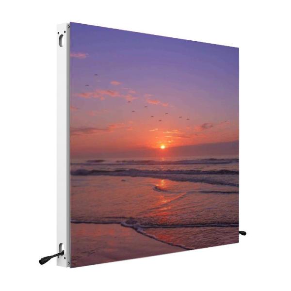 P3.9 Display LED fixo externo 1000x1000 mm Serviço de frente para publicidade exterior