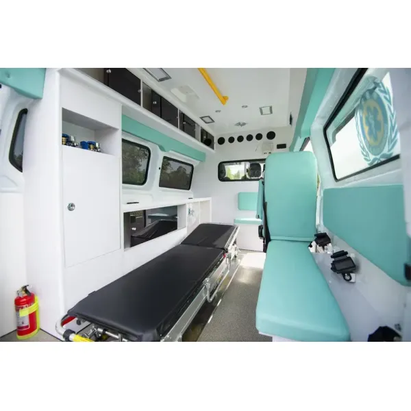 Ford Gasolinetransit Monitoring Ambulance Hostiptal ICU First Aid Ambulance