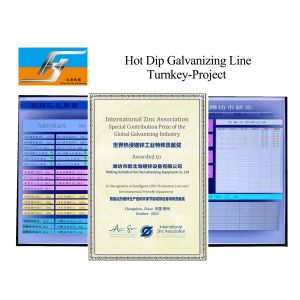 Customized Design Turnkey Project Hot Dip Galvanizing Production Line with High-Velocity Furnace