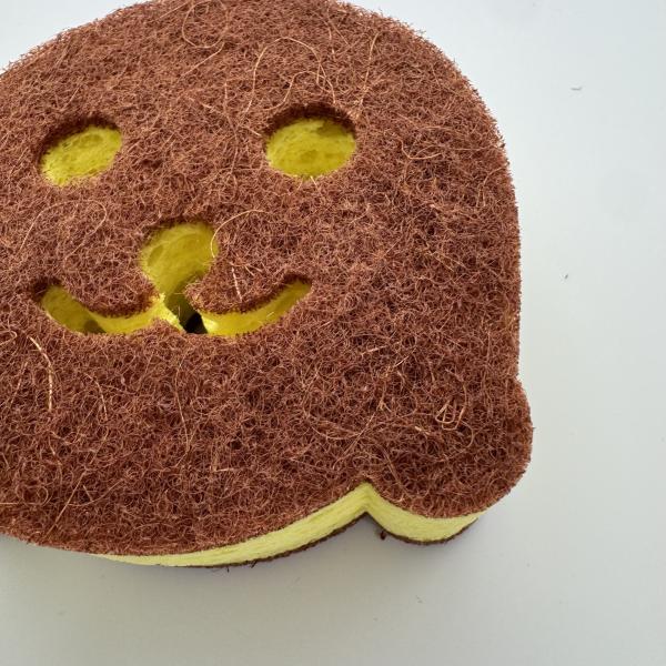 Eco-Friendly Wood Pulp Honeycomb Sponge for Kitchen & Bath