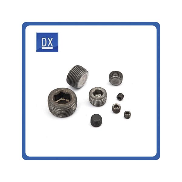 DIN906 High Quality Black Oxide Hexagon Socket Oil Plugs