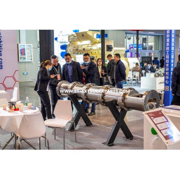 twin screw extruder barrel OEM Twin Screw Extruders Machine Screw Barrels Cylinder For Puffed Food Hole Diameter Φ133mm Center Distance 106mm