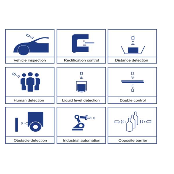 Waterproof IP68 40khz Diameter 16mm Ultrasonic Parking Sensor