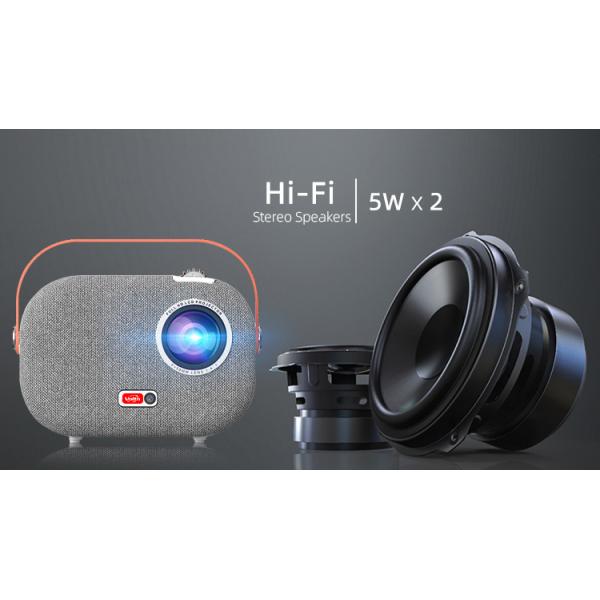 Sun 700 Portable Projector with Handle Support Full HD Proyector 1080P Home Video Projetor
