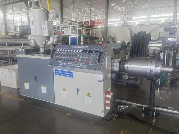 Extrusion Production Machine Line For PE PP PVC PPR HDPE MPP Pert Water Pipe And Cable Conduit Plastic Tube