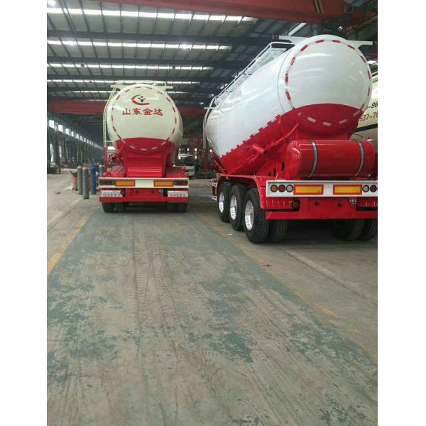 Углерода стали трейлеры трейлера тележки Семи/материала порошка Семи планшетные