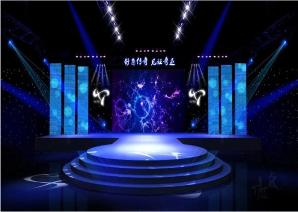 1R1G1B Full Color LED Display Board Constant Current Drive 140° Vertical Viewing Angle