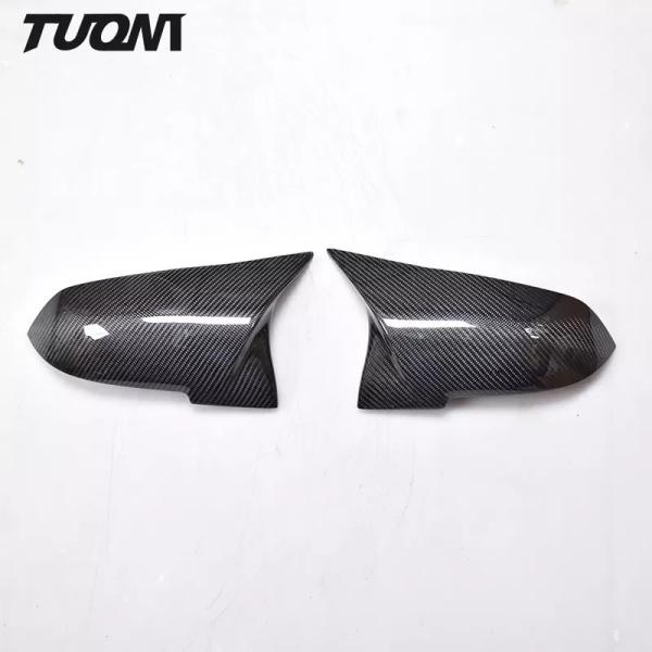 ABS Material Carbon Fiber Mirror Cover For BMW 3 Series F30 F35 Rearview Mirror Cover