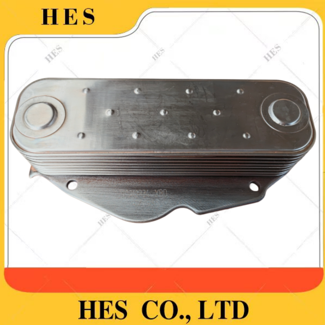 61500010334 5KG Oil Cooler Weichai Engine Spare Parts