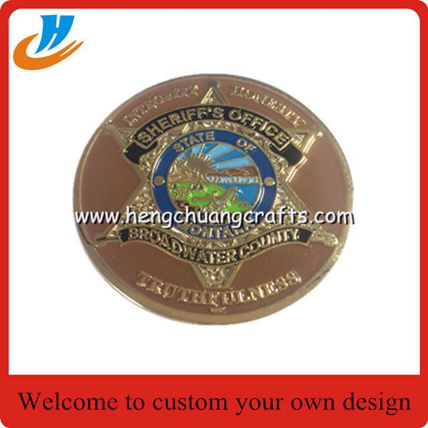 Custom die cast US Navy Eagle Shape Metal Challenge Souvenir Coin