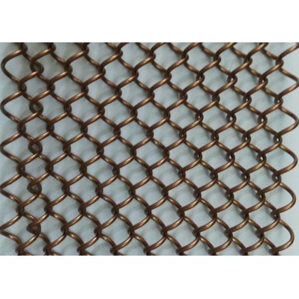 Ячеистая сеть звена цепи декоративная одобренная открытая местность ИСО9001 40% до 85%