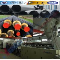 HDPE PE Jacket  Extruder Pipe Making Machine For Plastic  Protective Pipe Production Line