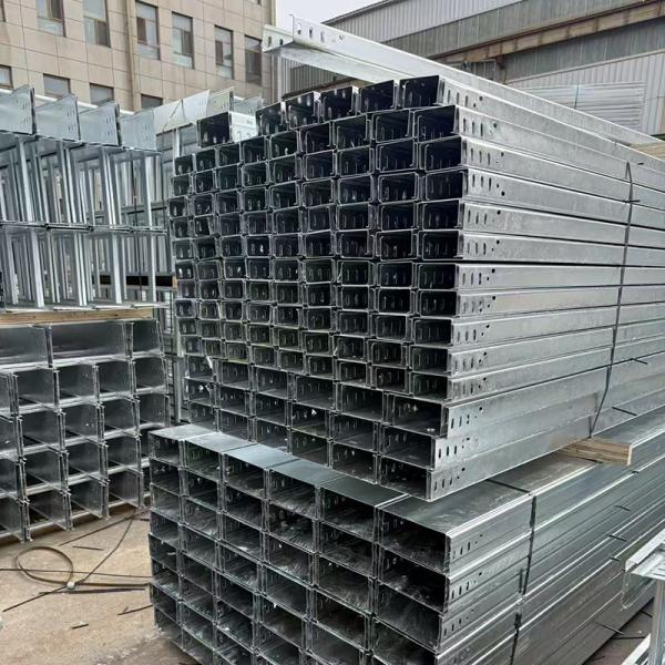 100-600mm Hot Dipped Galvanized Cable Tray Corrosion Resistance