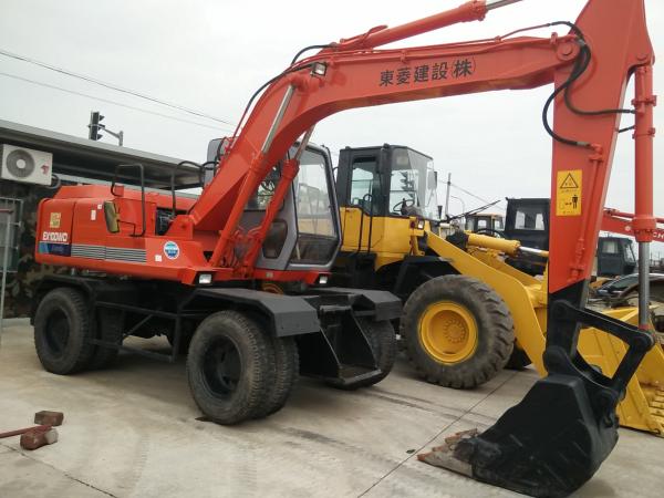 HITACHI 100 WD USED EXCAVATOR FOR SALE IN CHINA (ORIGINAL JAPAN )