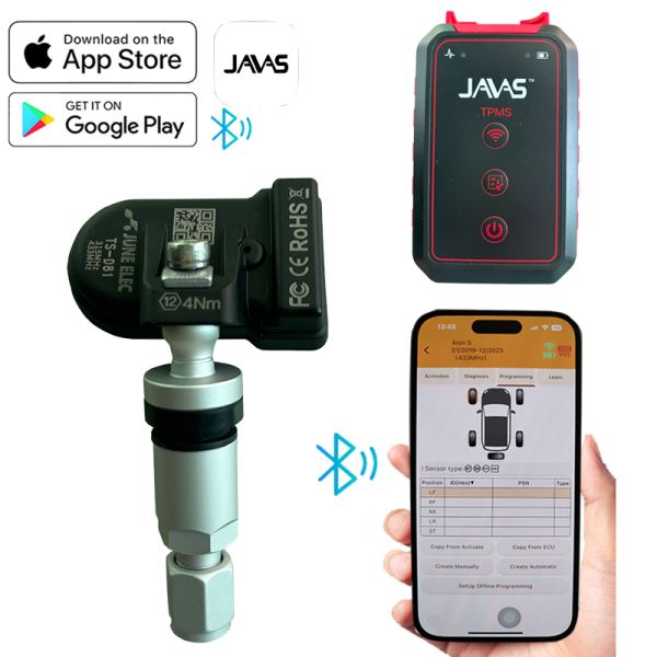 Programmable Tire Pressure TPMS Sensor For Gm Honda Accord Civic Cr Hrv And Odyssey