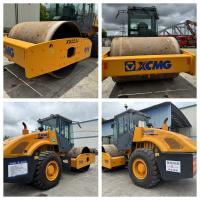 Rodillo vibratorio XCMG XS223J usado, 22 toneladas, ancho de tambor 2,13 m