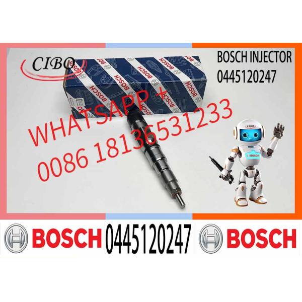 diesel fuel injector 0445 120 247 injector of diesel generator Genuine part fuel injector 0445120247