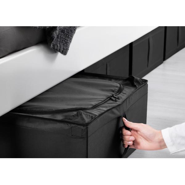 Puting Portable clothes storage bag customized sorting dust cover blanket Oxford Fabric White purple 93*55*19cm