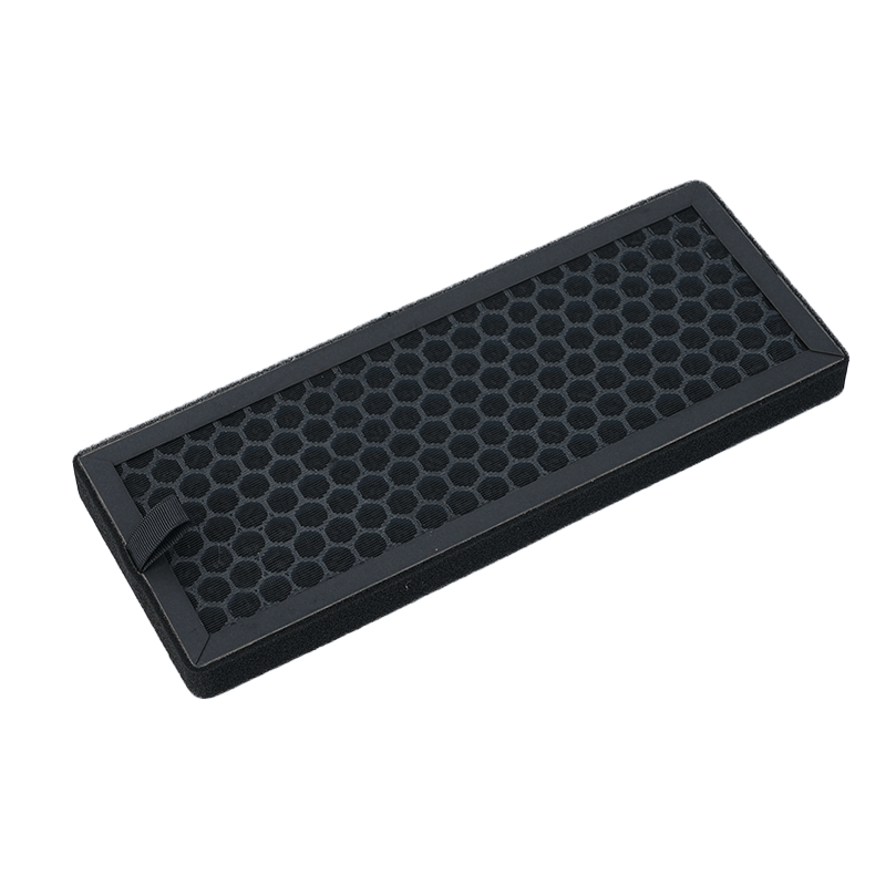 Black Activated Carbon V Bank Filters 16x25x2 Hepa Filter ODM