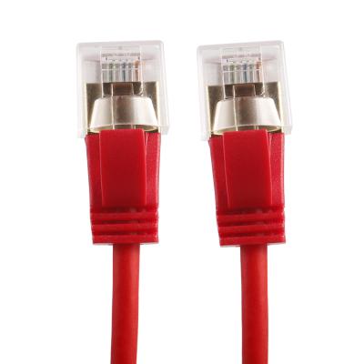 500MHZ ligação magro magro extra do remendo dos ethernet dos cabos de remendo STP do cobre do ftp Cat6a