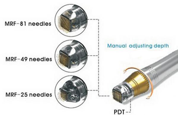 Adjustable Intracel Microneedle Fractional RF Machines Bipolar 5MHz with Manufacturer Price
